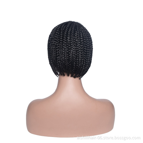 aishili headband wigs for black woman wholesale cheap synthetic braiding hair wig headband wig